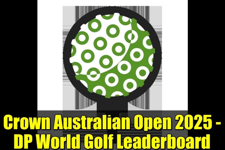 Crown Australian Open 2025 - DP World Golf Leaderboard | ESPN
