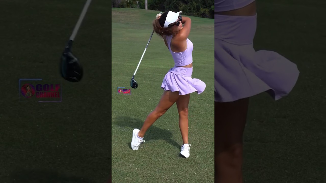 Amazing Golf Swing you need to see | Golf Girl awesome swing | Golf shorts | Jess Negromonte Amazing Golf Swing you need to see | Golf Girl awesome swing | Golf shorts | Jess Negromonte