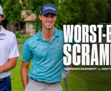 Worst-ball scramble challenge with PGA TOUR rookies | Episode 4 | Rocket Rookies Classic