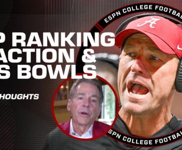 FINAL CFP RANKINGS REVEALED 🏆 FULL REACTION to the CFP field 🏈 | ESPN College Football