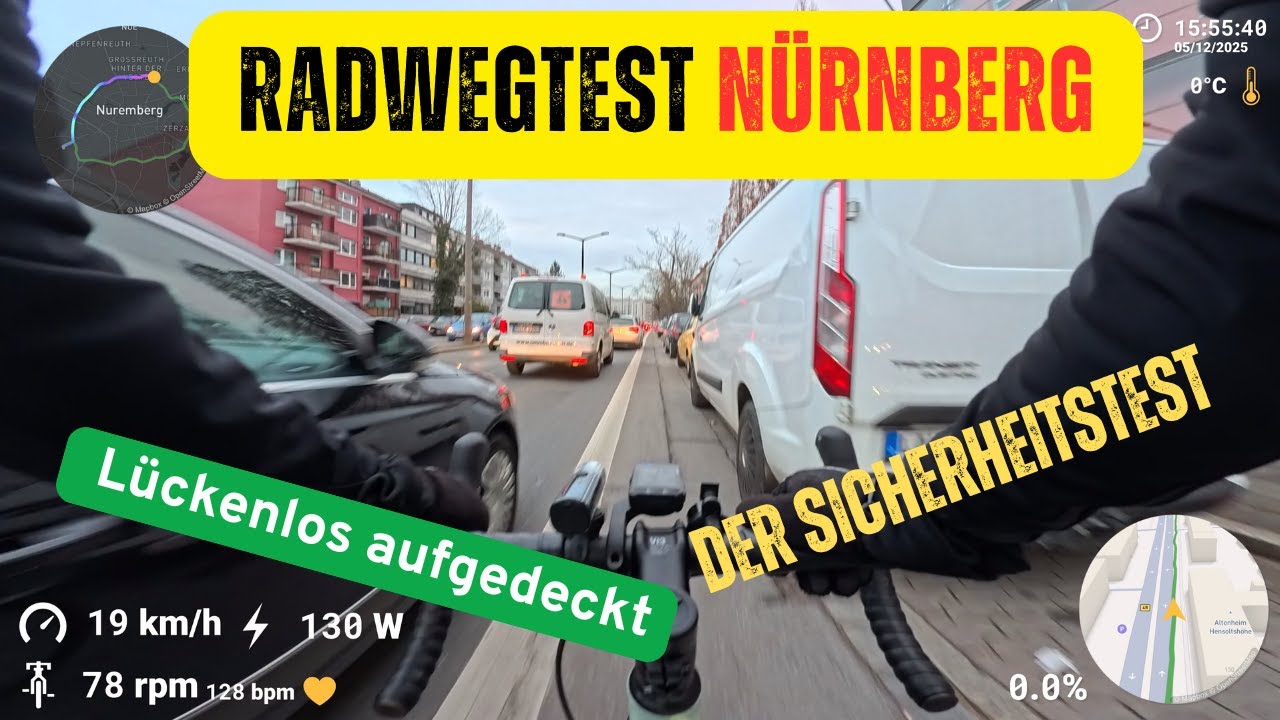 Der Nürnberger Radweg im Härtetest – diesmal im Uhrzeigersinn! Die zweite Runde zeigt die Wahrheit! Der Nürnberger Radweg im Härtetest - diesmal im Uhrzeigersinn! Die zweite Runde zeigt die Wahrheit!