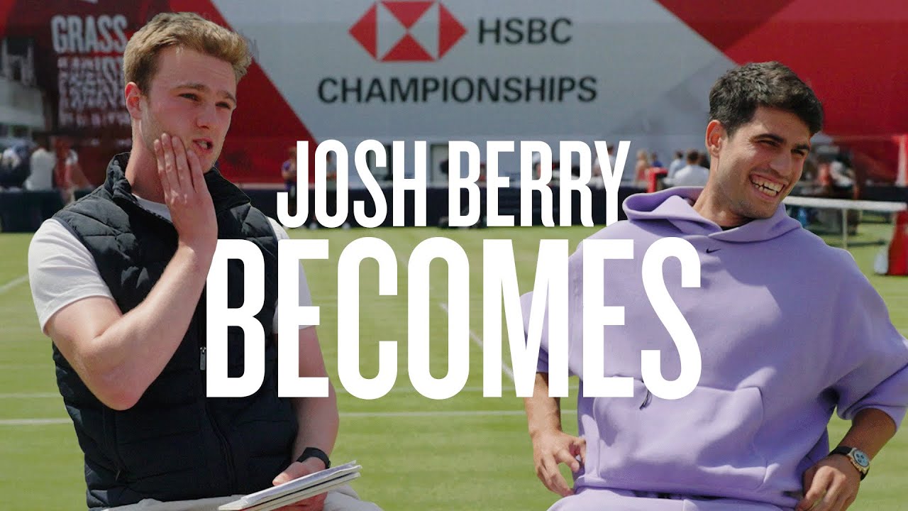๐พ Josh Berry Becomes Tennis Legends to Interview Raducanu, Alcaraz, Draper & More! ๐ ๐พ Josh Berry Becomes Tennis Legends to Interview Raducanu, Alcaraz, Draper & More! ๐