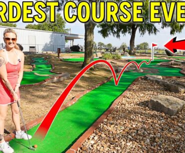 The HARDEST Mini Golf Course We've Ever Seen!