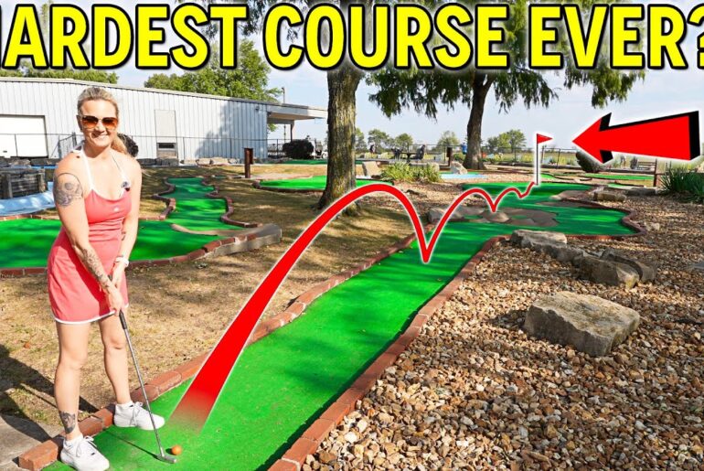 The HARDEST Mini Golf Course We've Ever Seen!