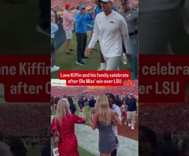 Lane Kiffin’s Family Party After Ole Miss Beats LSU 🎉 | Sports Illustrated