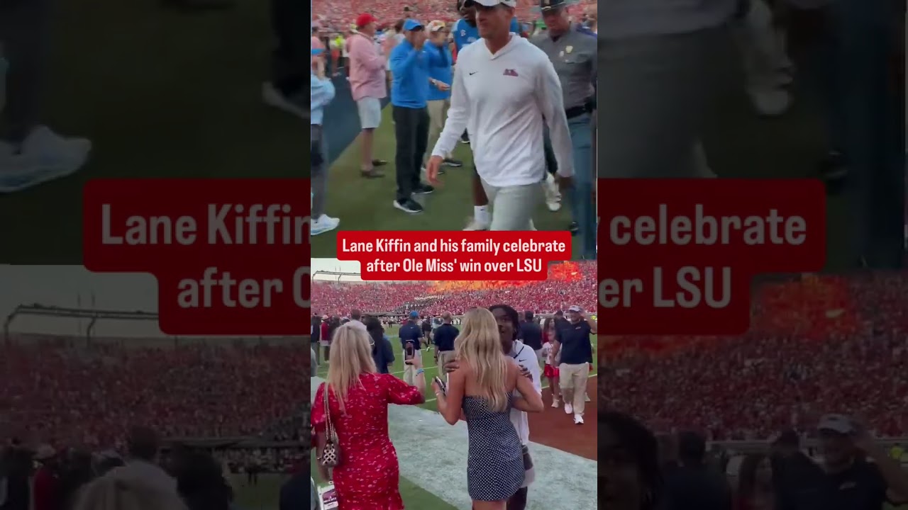 Lane Kiffin’s Family Party After Ole Miss Beats LSU 🎉 | Sports Illustrated Lane Kiffin’s Family Party After Ole Miss Beats LSU 🎉 | Sports Illustrated