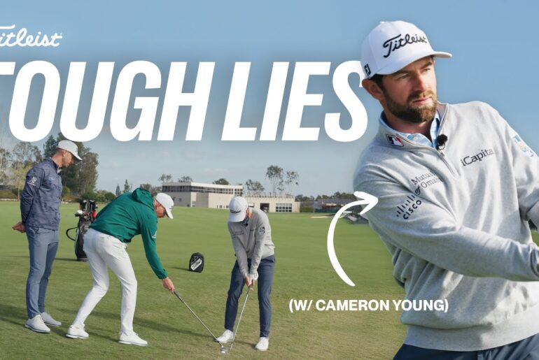 How Cameron Young Approaches Difficult Wedge Shots (w/ Me and My Golf)