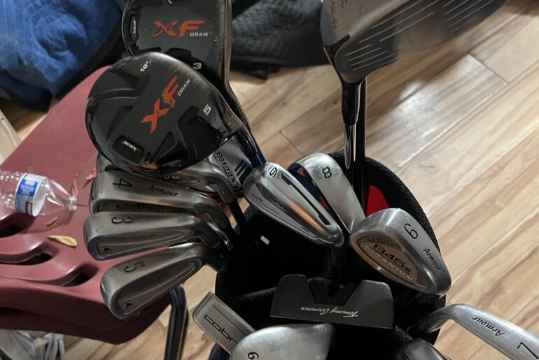 New golfer do I have too many clubs and what am I missing 👏🏻👏🏻