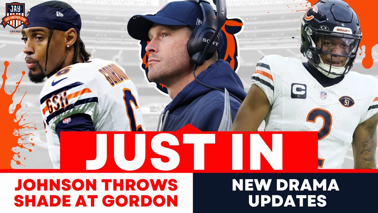 JUST IN; Ben Johnson Throws Shade at Kyler Gordon + Explains DJ Moore’s Low Usage & New Drama Update JUST IN; Ben Johnson Throws Shade at Kyler Gordon + Explains DJ Moore's Low Usage & New Drama Update