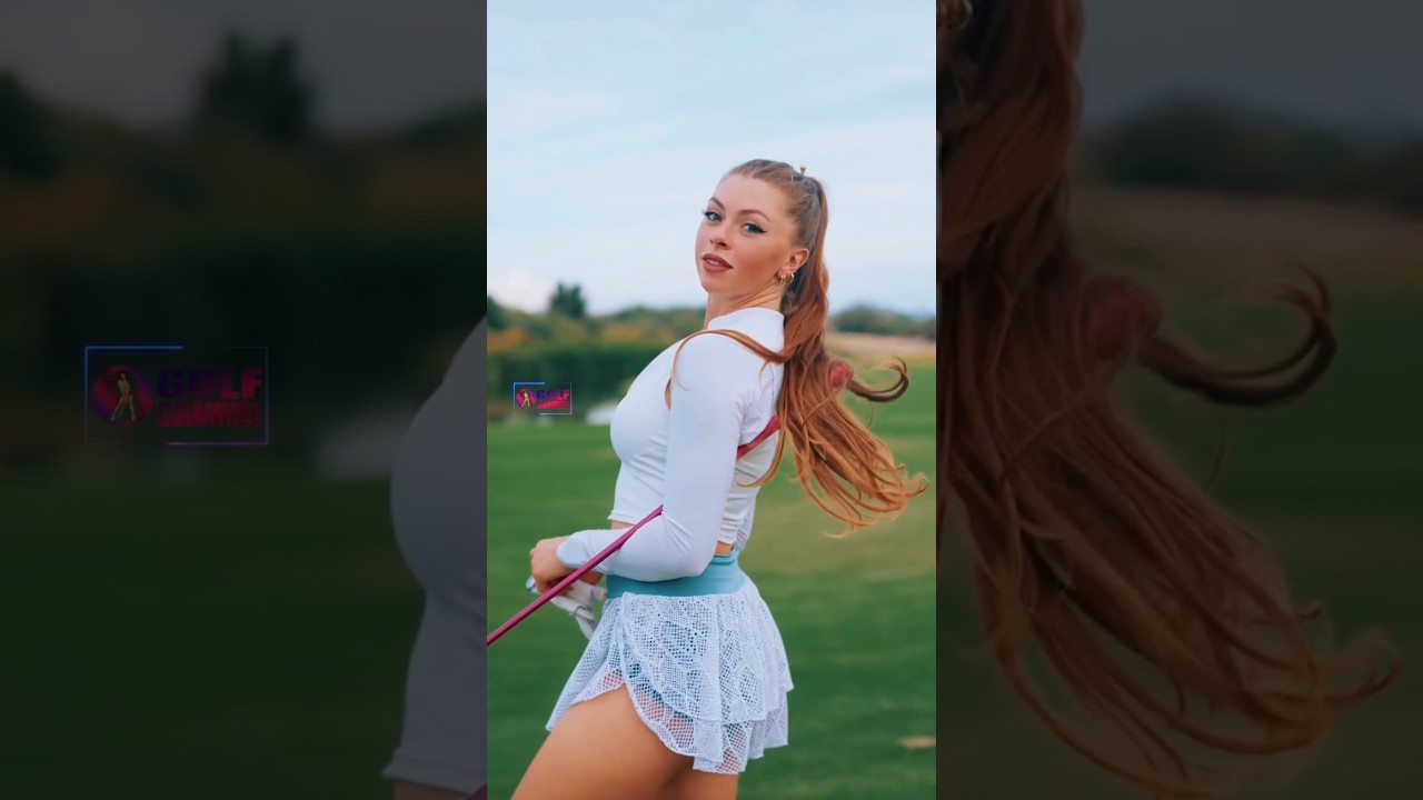 Amazing Golf Swing you need to see | Golf Girl awesome swing | Golf shorts | Claire Bear Amazing Golf Swing you need to see | Golf Girl awesome swing | Golf shorts | Claire Bear