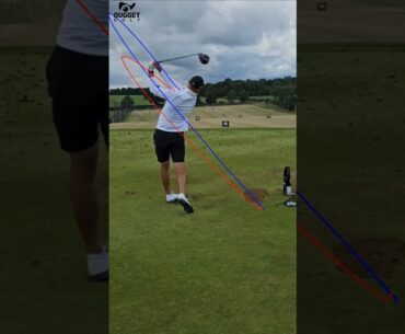 Martin Kaymer Driver Swing with Nugget Golf Tracer