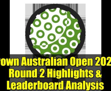 Crown Australian Open 2025: Round 2 Highlights & Leaderboard Analysis