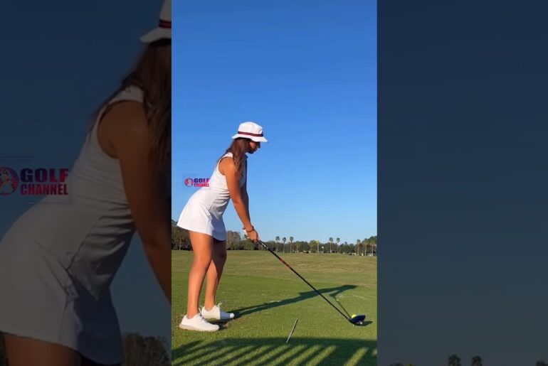 Amazing Golf Swing you need to see | Golf Girl awesome swing | Golf shorts | McKenzie Graham