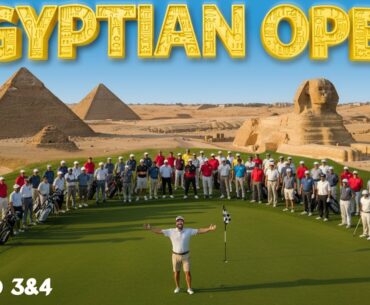 Taking on 50 Tour Pros for $125,000 (Egyptian Open Part 2)