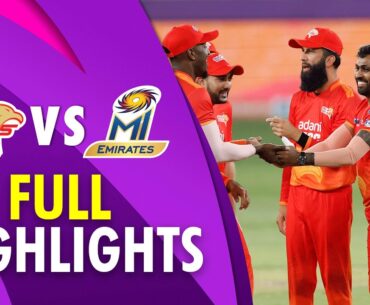 Full Highlights | Gulf Giants vs MI Emirates | Match 3 | DP World ILT20 | M3Y1U