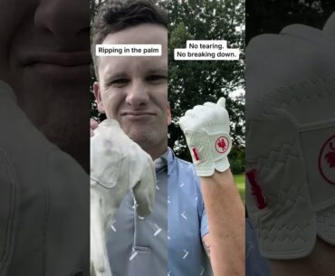 Here's why golfers are switching to Red Rooster Golf Gloves.  #golf #golftips #golfing
