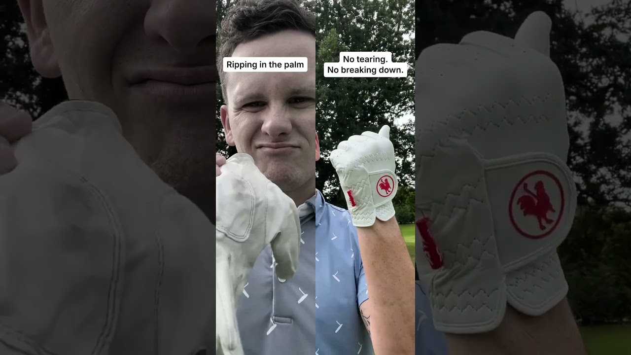 Here’s why golfers are switching to Red Rooster Golf Gloves. #golf #golftips #golfing Here's why golfers are switching to Red Rooster Golf Gloves. #golf #golftips #golfing