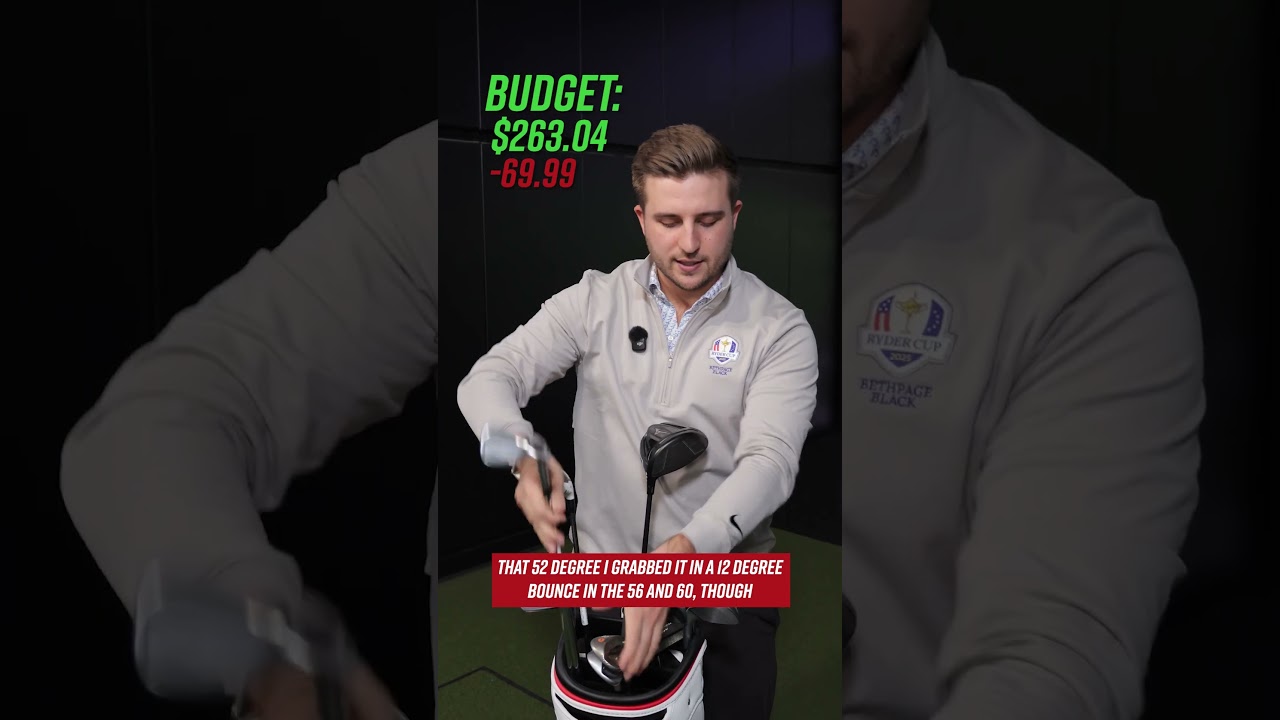 $1,000 Bag For a +4 Handicap! #golf $1,000 Bag For a +4 Handicap! #golf