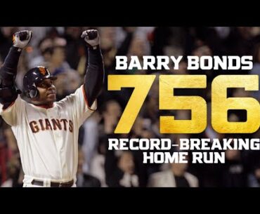 Barry Bonds Breaks Home Run Record with 756th Homer | Full At-Bat