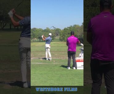 Doug Ghim golf swing on the driving range Valspar Championship #shorts #golf #golfcourse