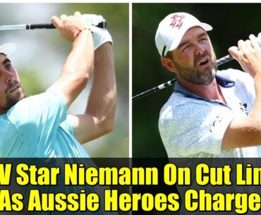 LIV Star Niemann On Cut Line As Aussie Heroes Charge | 2025 Australian PGA Round 2 Update