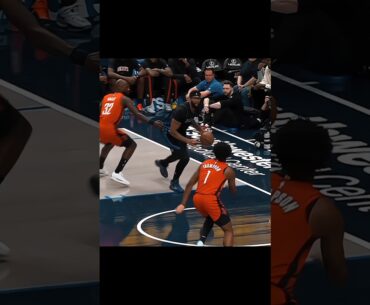 Amen Thompson SHOCK Davis for this 😤 #shorts