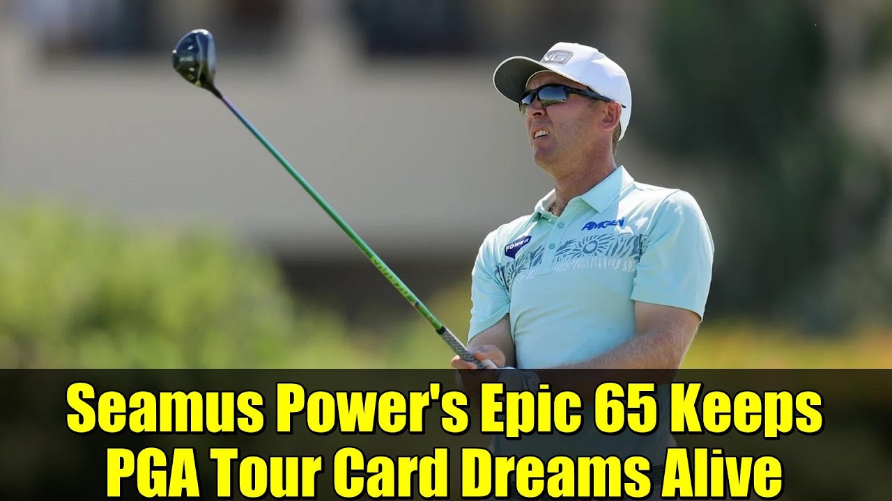 Seamus Power’s Epic 65 Keeps PGA Tour Card Dreams Alive | RSM Classic 2025 Highlights Seamus Power's Epic 65 Keeps PGA Tour Card Dreams Alive | RSM Classic 2025 Highlights