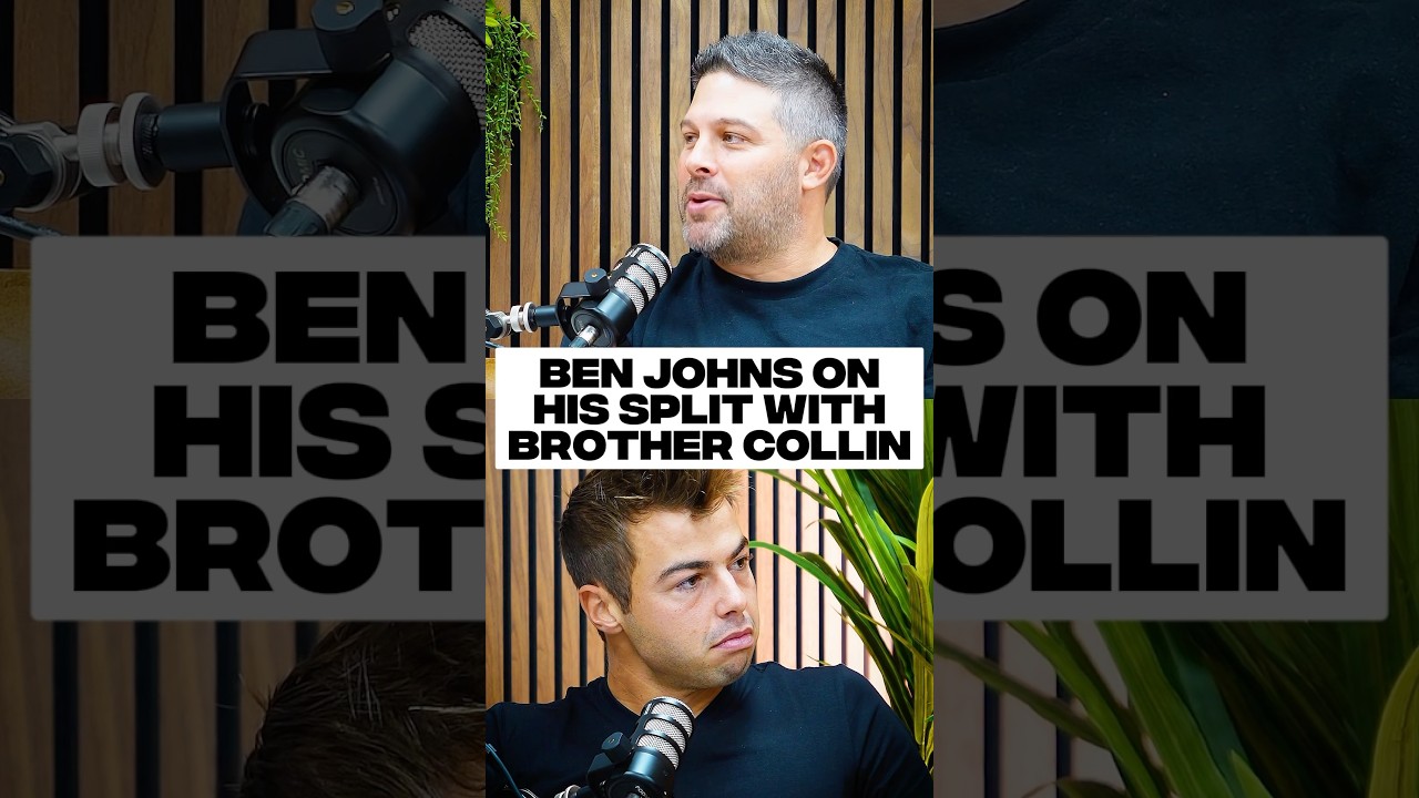 Ben Johns on his split with brother Collin 💔 Ben Johns on his split with brother Collin 💔