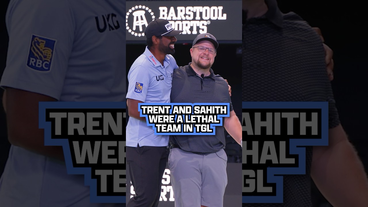 Sahith Theegala and Trent were DIALED in @TGL Alt Shot. Presented by @Chevrolet #Ad Sahith Theegala and Trent were DIALED in @TGL Alt Shot. Presented by @Chevrolet #Ad