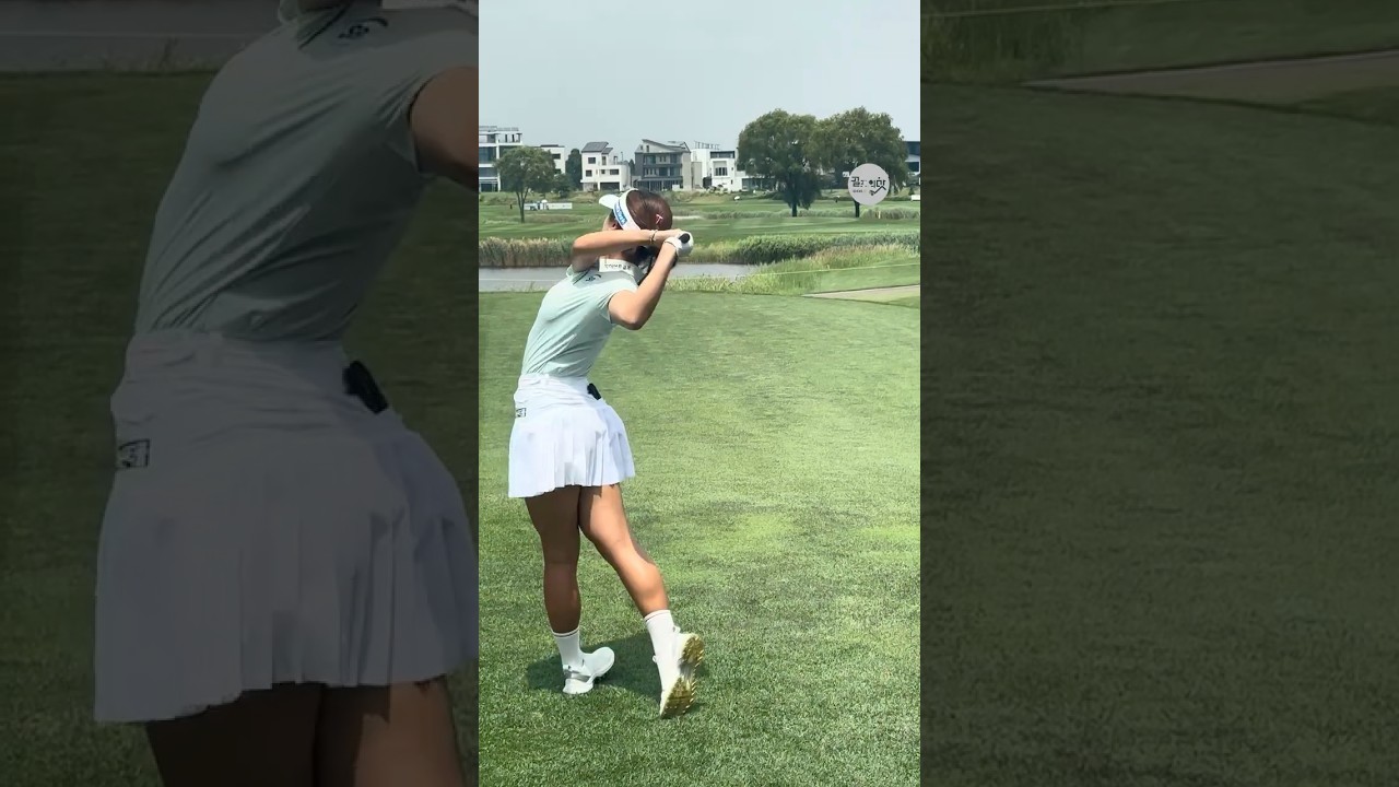 거리가 많이 나가 우드 잡았어요 🩵 | LPGA 이동은(Dongeun Lee) #응원릴레이 #이동은2025 거리가 많이 나가 우드 잡았어요 🩵 | LPGA 이동은(Dongeun Lee) #응원릴레이 #이동은2025