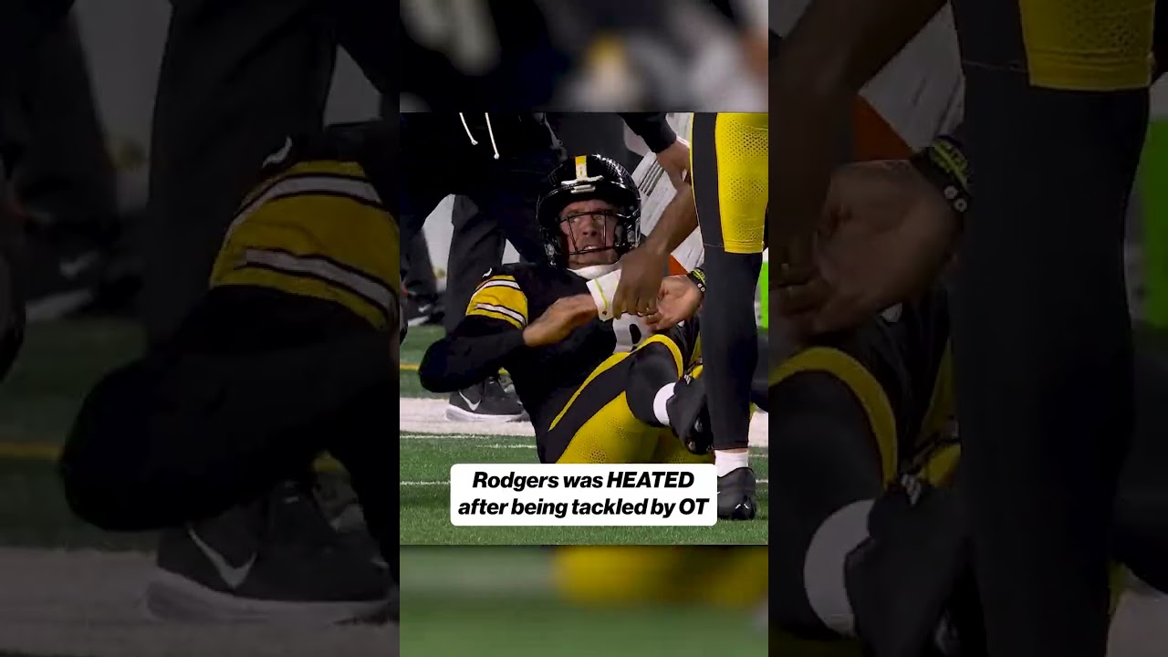 Fair reaction? 😳 #NFL #football #steelers #aaronrodgers Fair reaction? 😳 #NFL #football #steelers #aaronrodgers