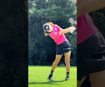 LPGA 에서는 이런 모습 보기 어렵겠죠 😎🩷 (넓은 곳에서 시원하게 빵빵 치세요~) | LPGA 이동은(Dongeun Lee) #응원릴레이 #이동은2025