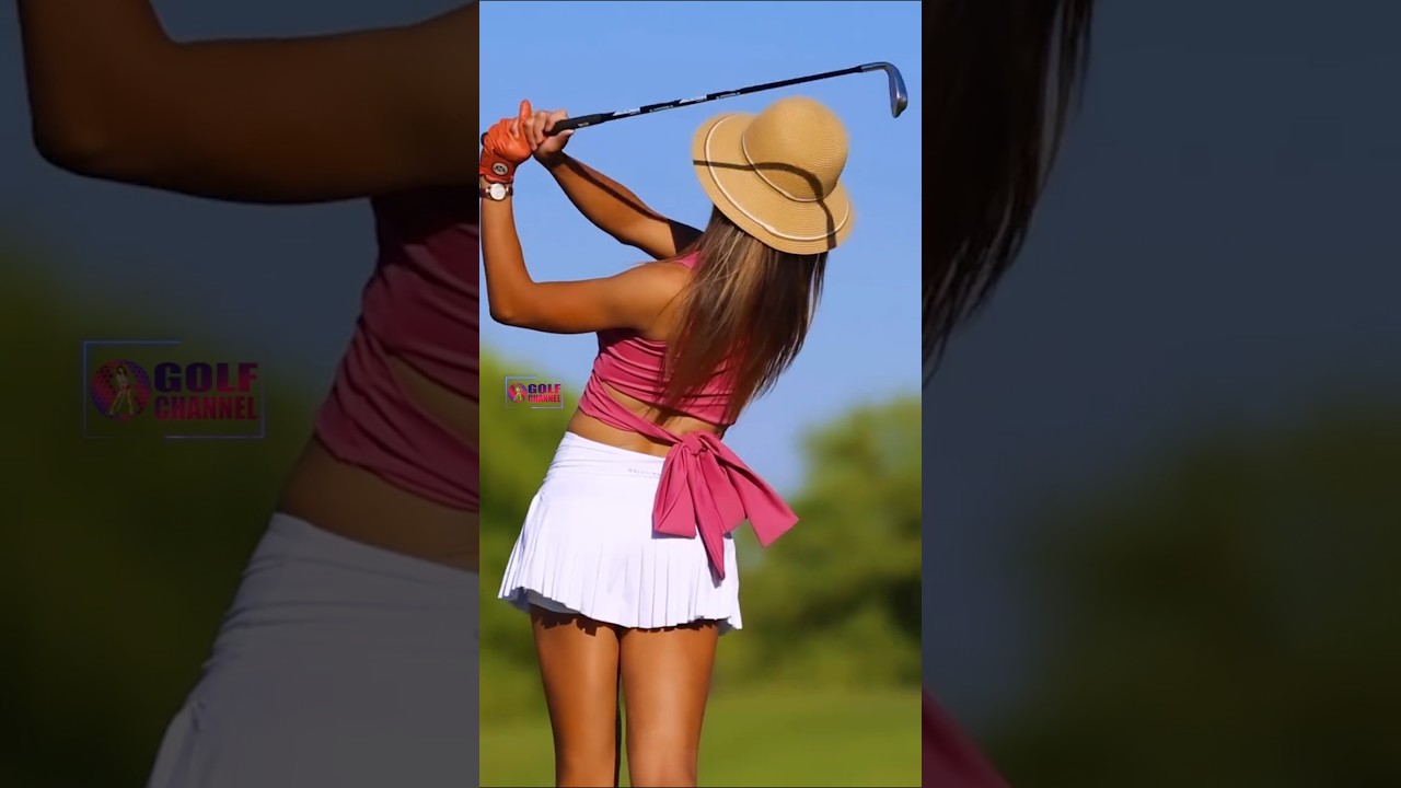 Amazing Golf Swing you need to see | Golf Girl awesome swing | Golf shorts | Alexandra Harju Amazing Golf Swing you need to see | Golf Girl awesome swing | Golf shorts | Alexandra Harju