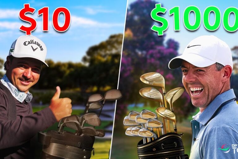 Rory McIlroy Plays with $10 Golf Club