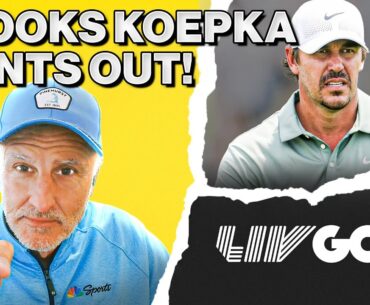 Brooks Koepka Might Be the Domino That Ends LIV Golf