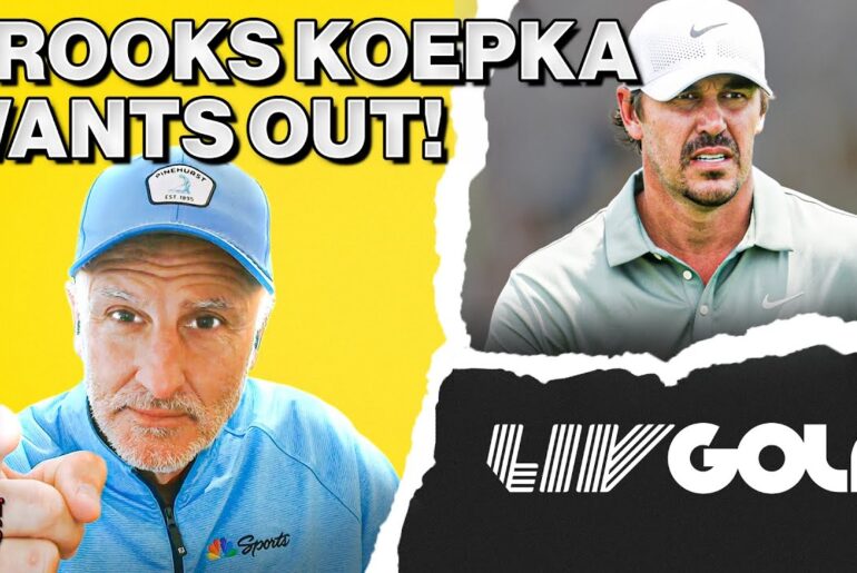 Brooks Koepka Might Be the Domino That Ends LIV Golf