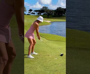 Slow Mo Tee Shot That’s Straight Money #golfswing #golf #golfer #golflife