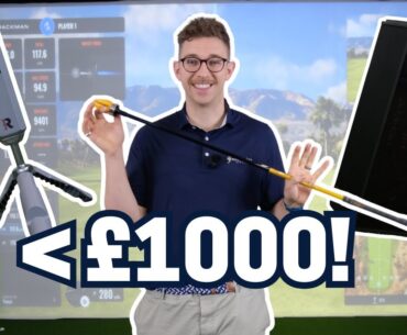 Top 5 Golf Simulator Gifts Under £1000!