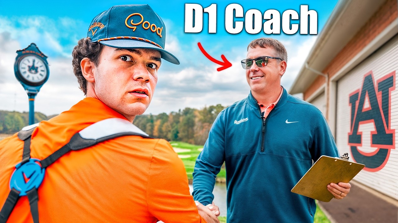 We Tried Out for Auburn’s D1 Golf Team… We Tried Out for Auburn's D1 Golf Team...