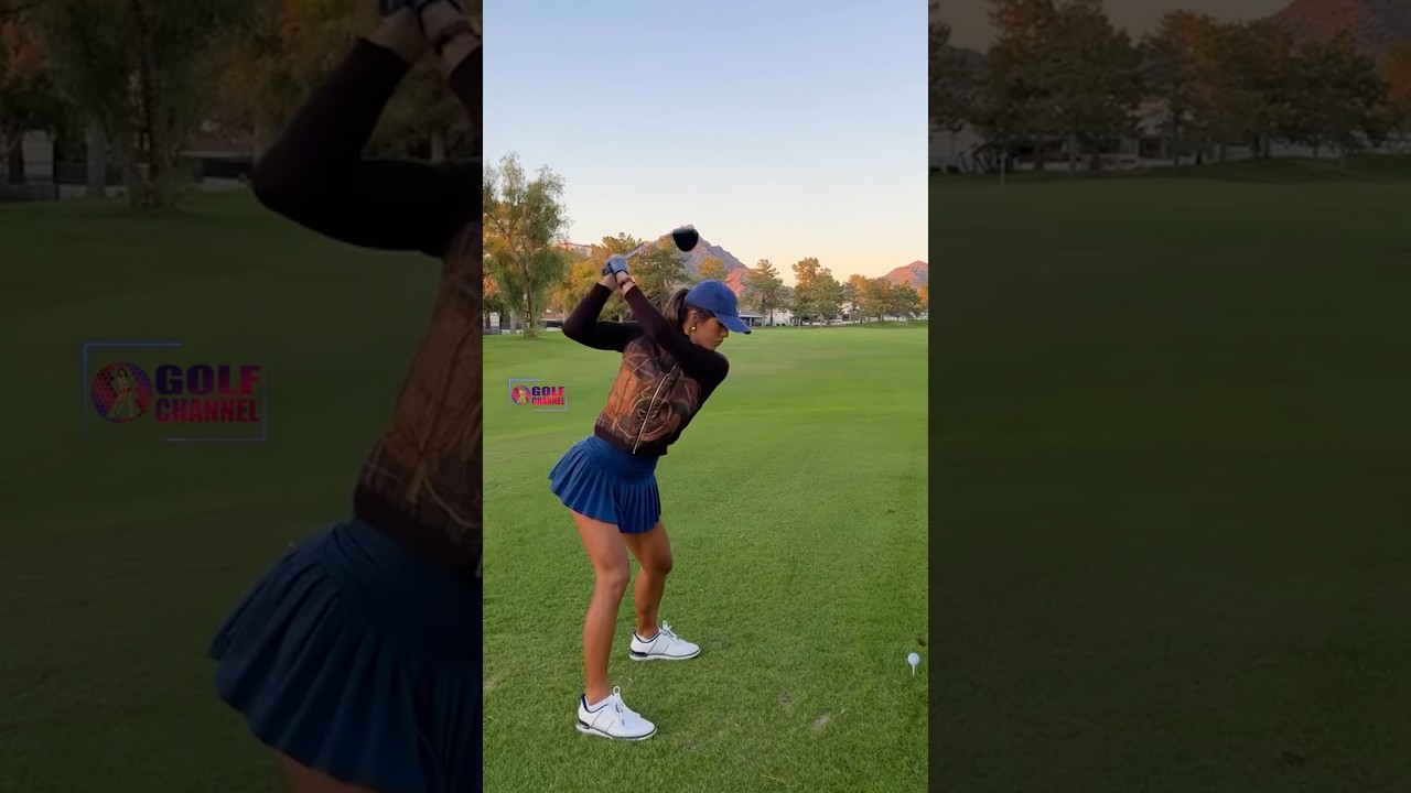 Amazing Golf Swing you need to see | Golf Girl awesome swing | Golf shorts | Alexandra Harju Amazing Golf Swing you need to see | Golf Girl awesome swing | Golf shorts | Alexandra Harju