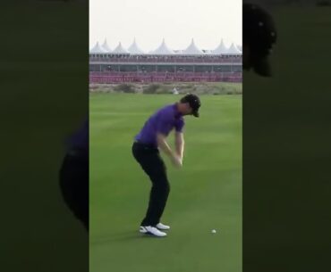 Chris Wood Iron down the line 2013 #golfswing #golf