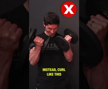 STOP Doing This On Bicep Curls!