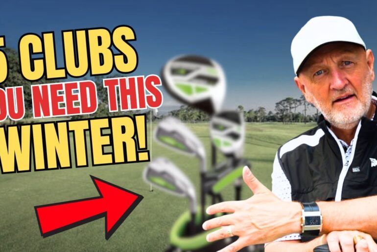 You only need 5 Clubs for great Winter golf