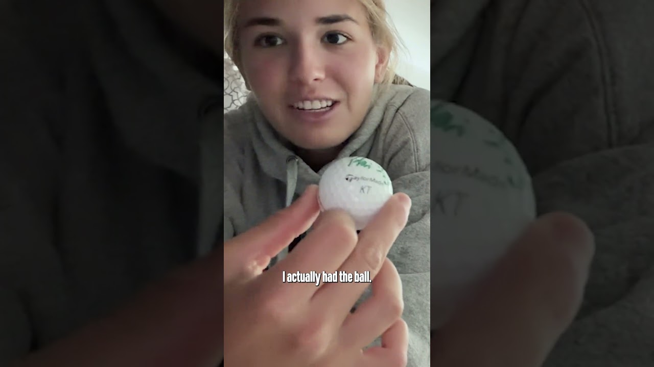 My LPGA golf ball! #shorts #golf My LPGA golf ball! #shorts #golf