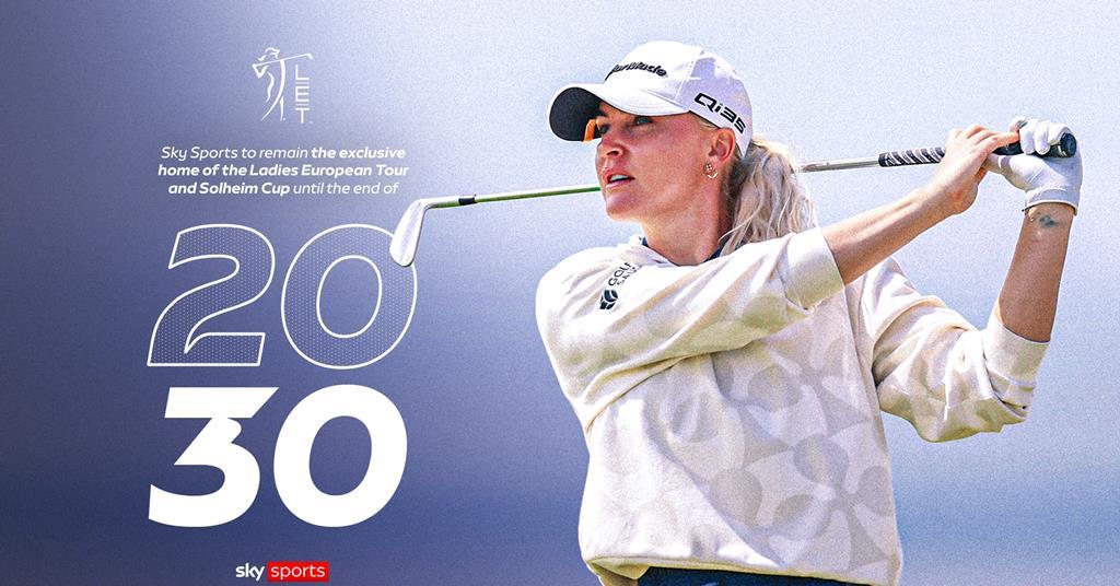 Sky Sports stays on course with Ladies European Tour rights | News Sky Sports stays on course with Ladies European Tour rights | News