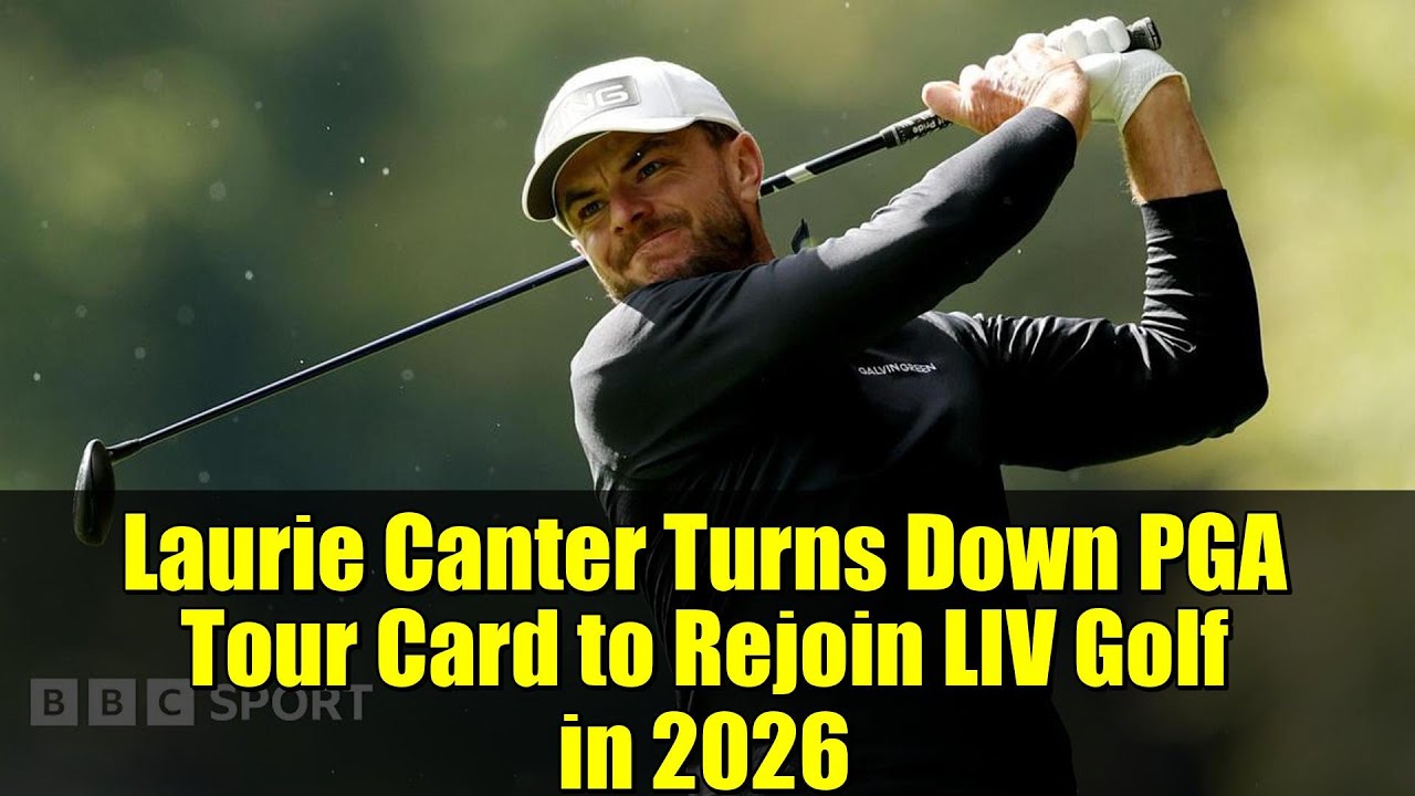Laurie Canter Turns Down PGA Tour Card to Rejoin LIV Golf in 2026 | Majesticks GC Story Laurie Canter Turns Down PGA Tour Card to Rejoin LIV Golf in 2026 | Majesticks GC Story