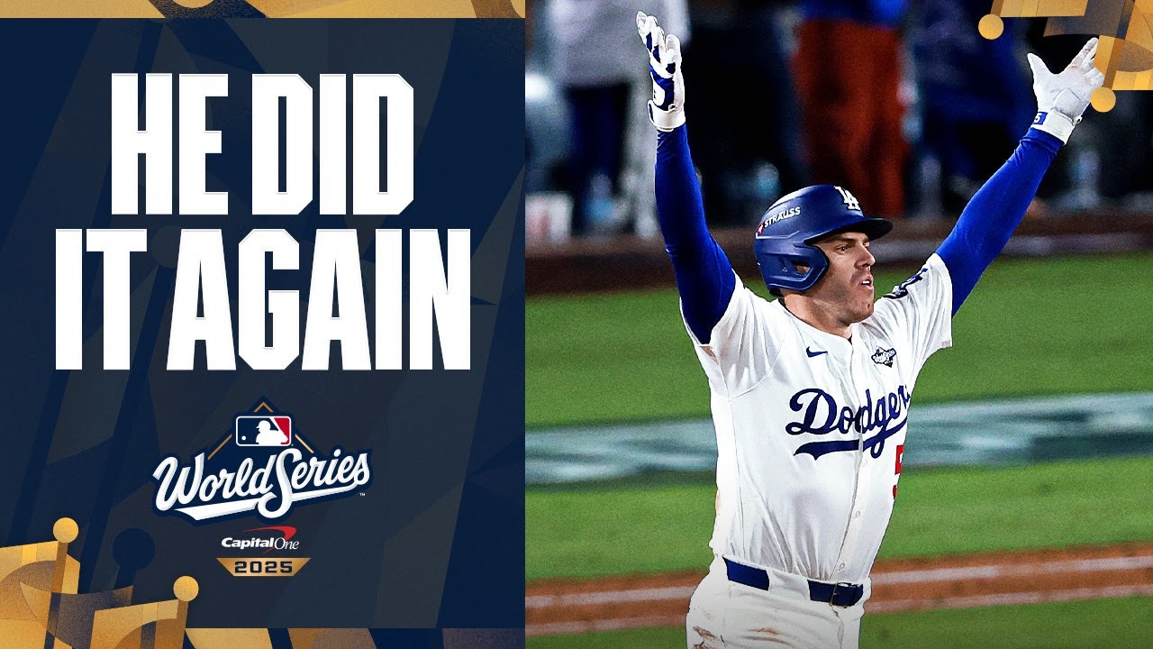 DODGERS WALK IT OFF IN THE 18TH!! Freddie Freeman crushes a walk-off home run in Game 3! 💥 DODGERS WALK IT OFF IN THE 18TH!! Freddie Freeman crushes a walk-off home run in Game 3! 💥