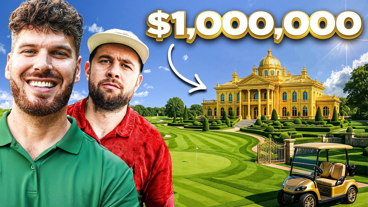 $1,000,000 GOLF COURSE vs $20 GOLF COURSE…. $1,000,000 GOLF COURSE vs $20 GOLF COURSE....
