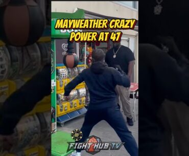 Floyd Mayweather SHOWS CRAZY ONE-PUNCH POWER at the age of 47!