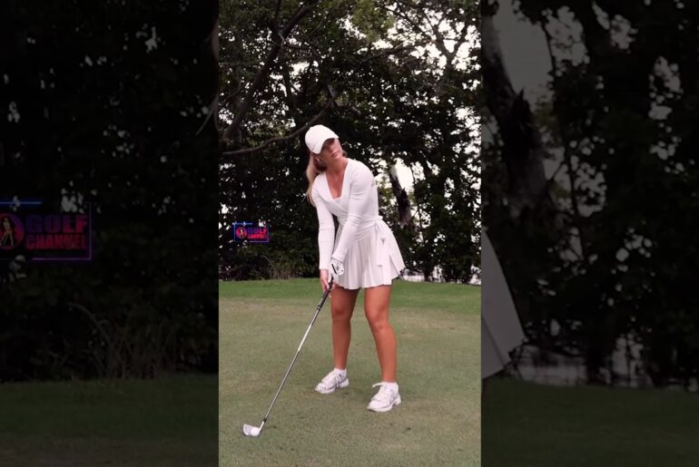 Amazing Golf Swing you need to see | Golf Girl awesome swing | Golf shorts | Sydney Raye Grimes